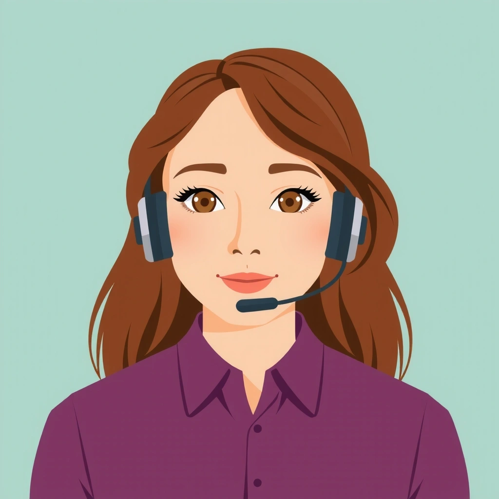 Customer support agent helping via email